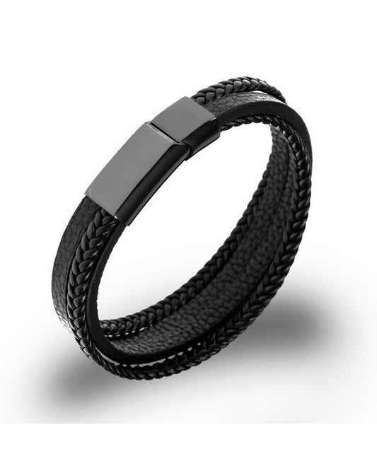 Bracciale da uomo Pierre Ricaud PR601.BBL